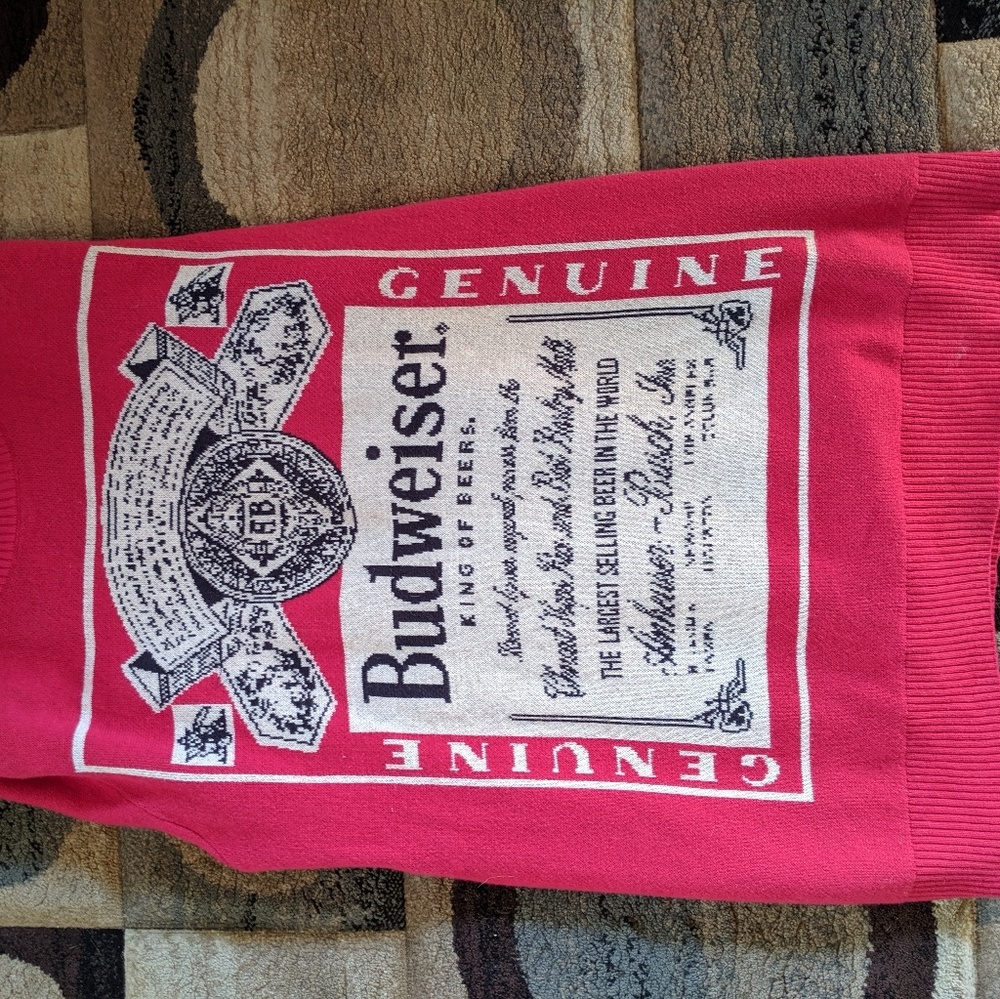Budweiser sweater